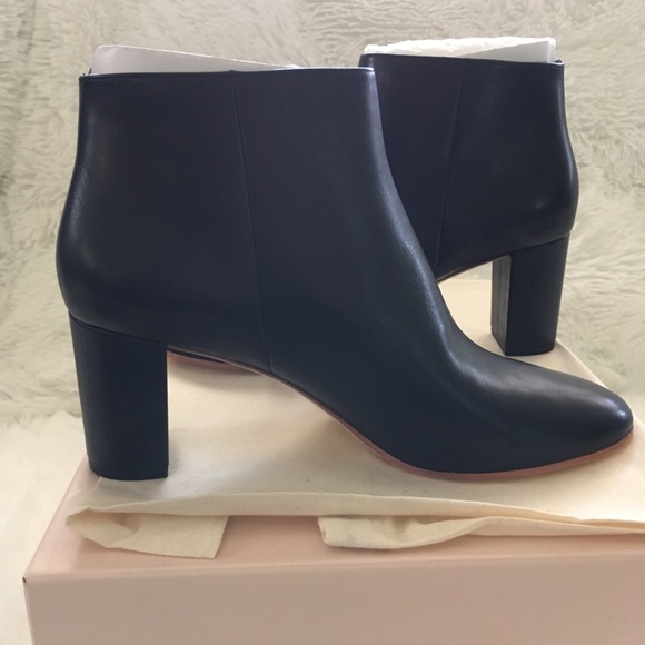 NIB Loeffler Randall leather ankle boots - Picture 5 of 8